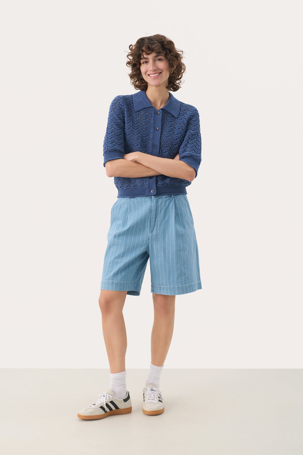 Part Two Rhoda Cardigan - Blue