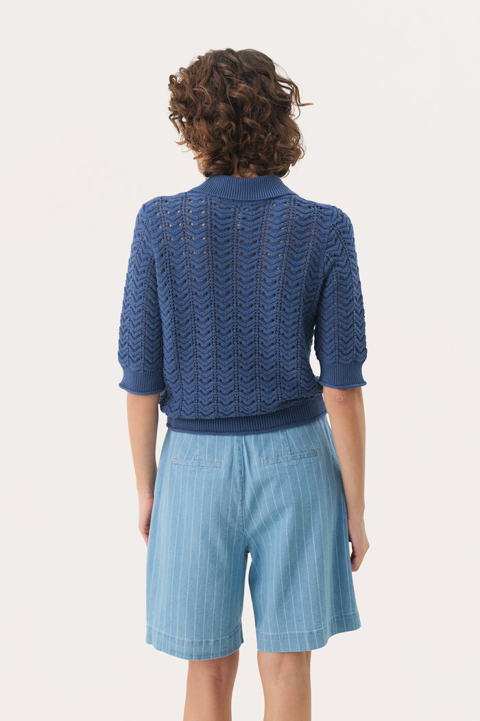 Part Two Rhoda Cardigan - Blue