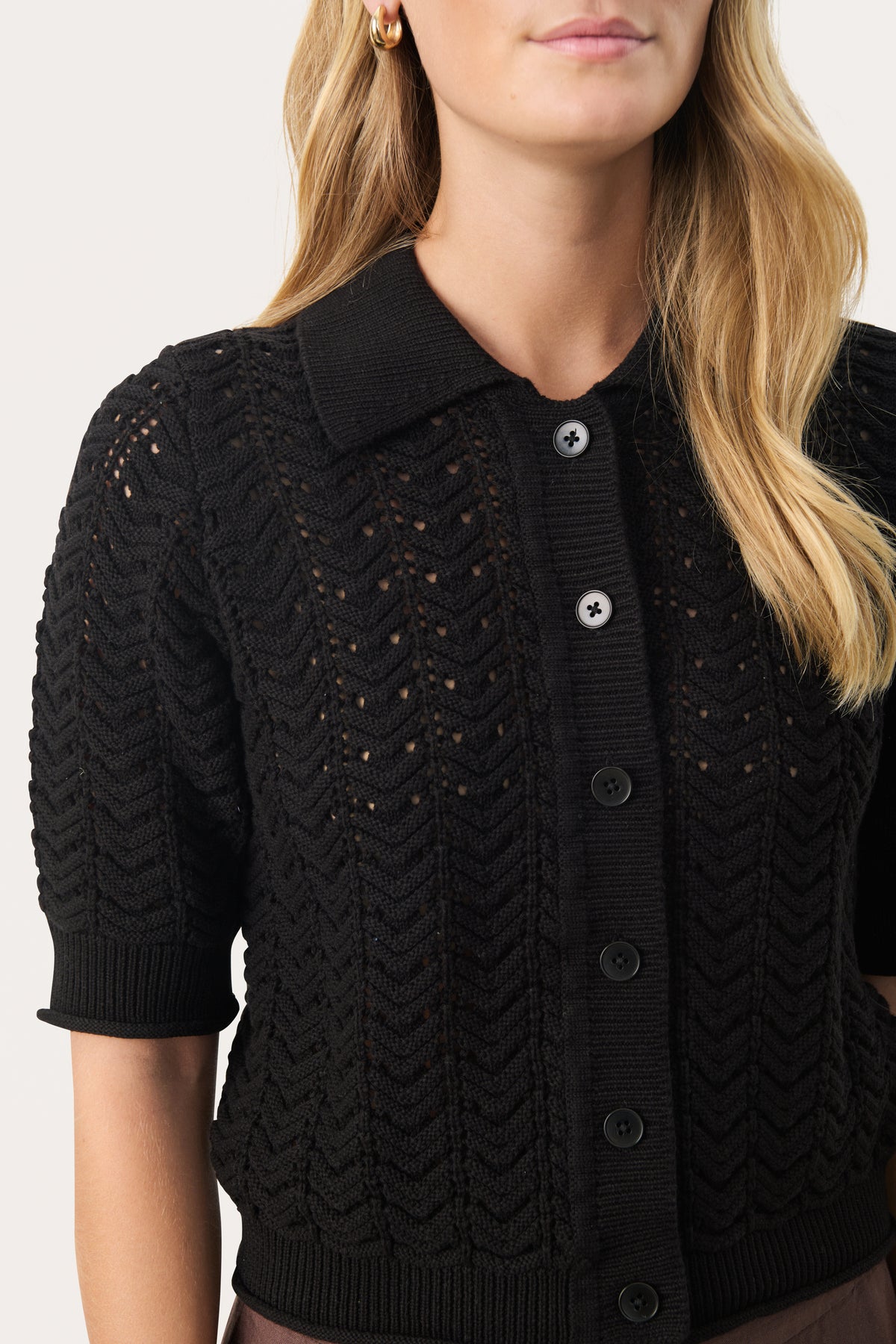 Part Two Rhoda Cardigan - Black