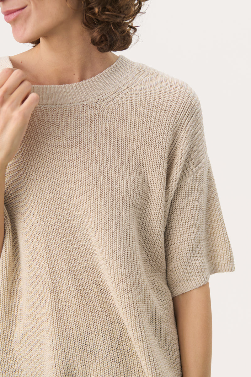Part Two Reiko Knit Jumper - Beige