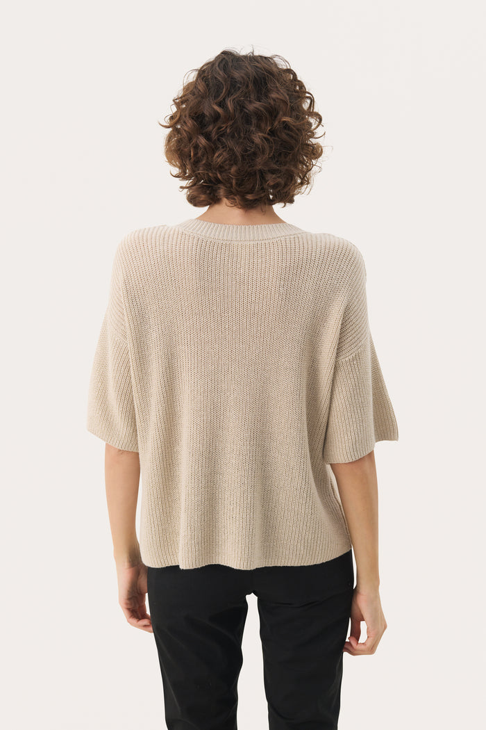 Part Two Reiko Knit Jumper - Beige