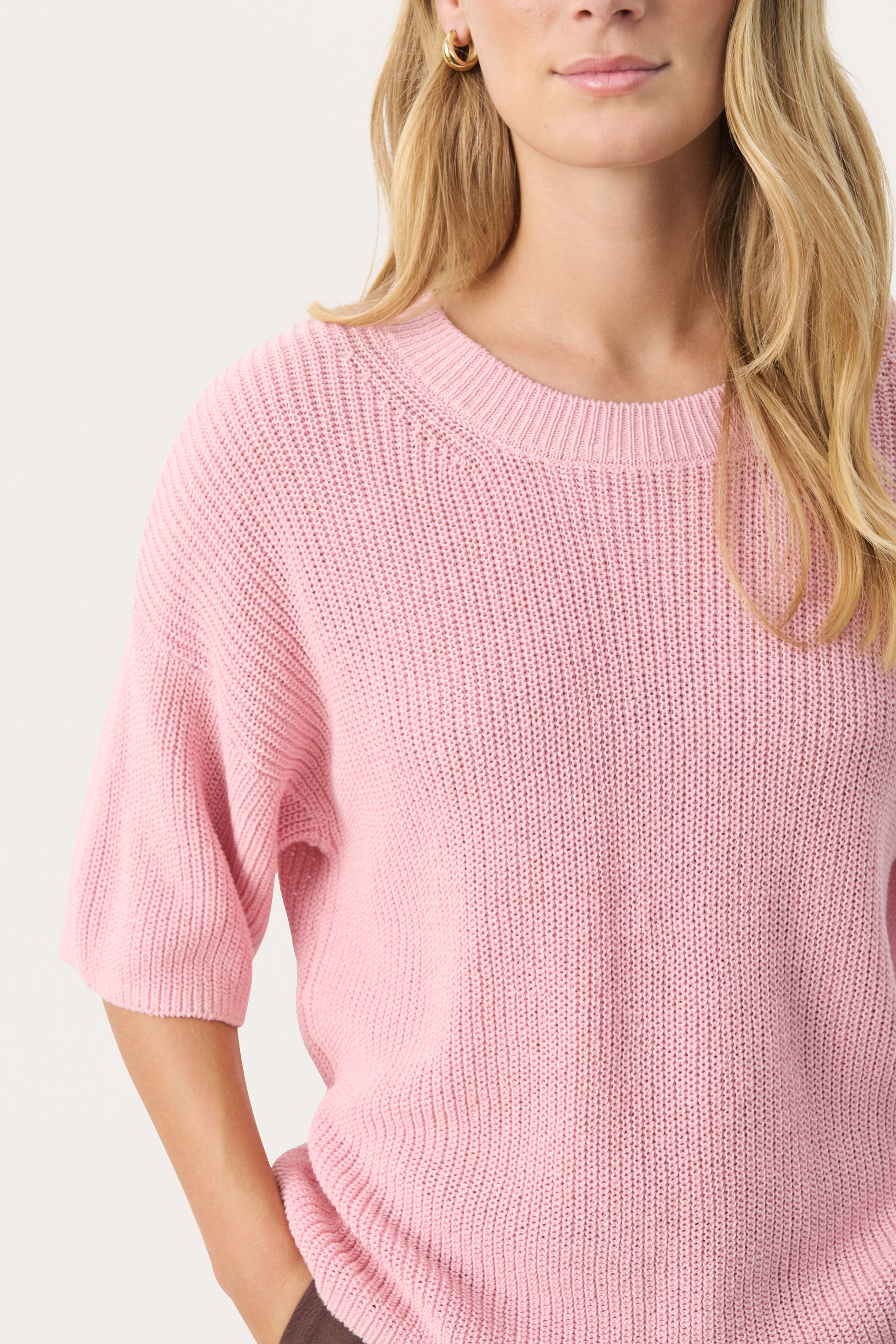 Part Two Reiko Knit Jumper - Pink