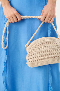 Part Two Regitza Crochet Bag - Cream