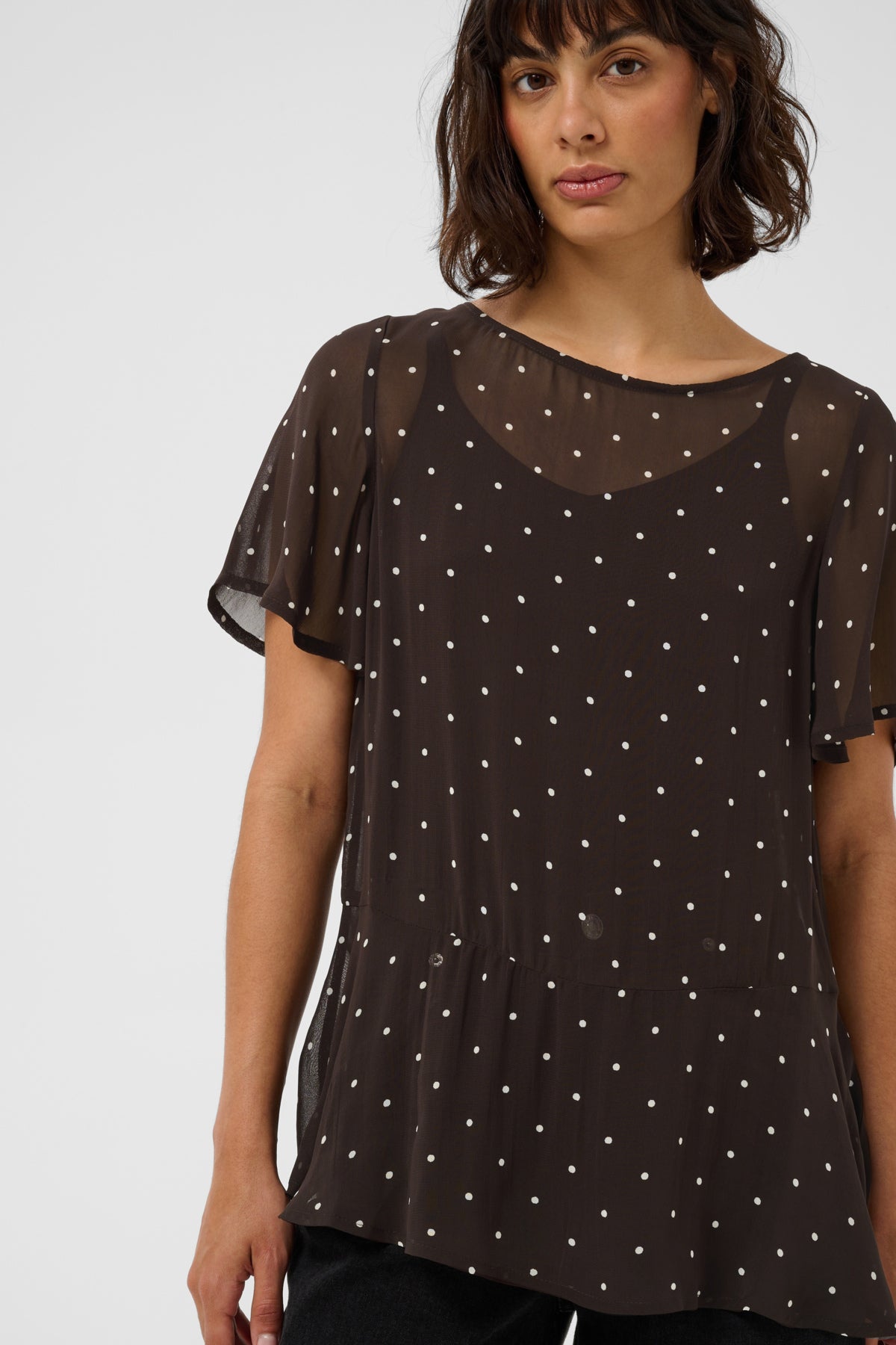 Part Two Dusine Blouse - Brown