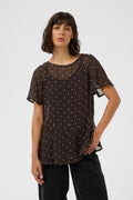Part Two Dusine Blouse - Brown