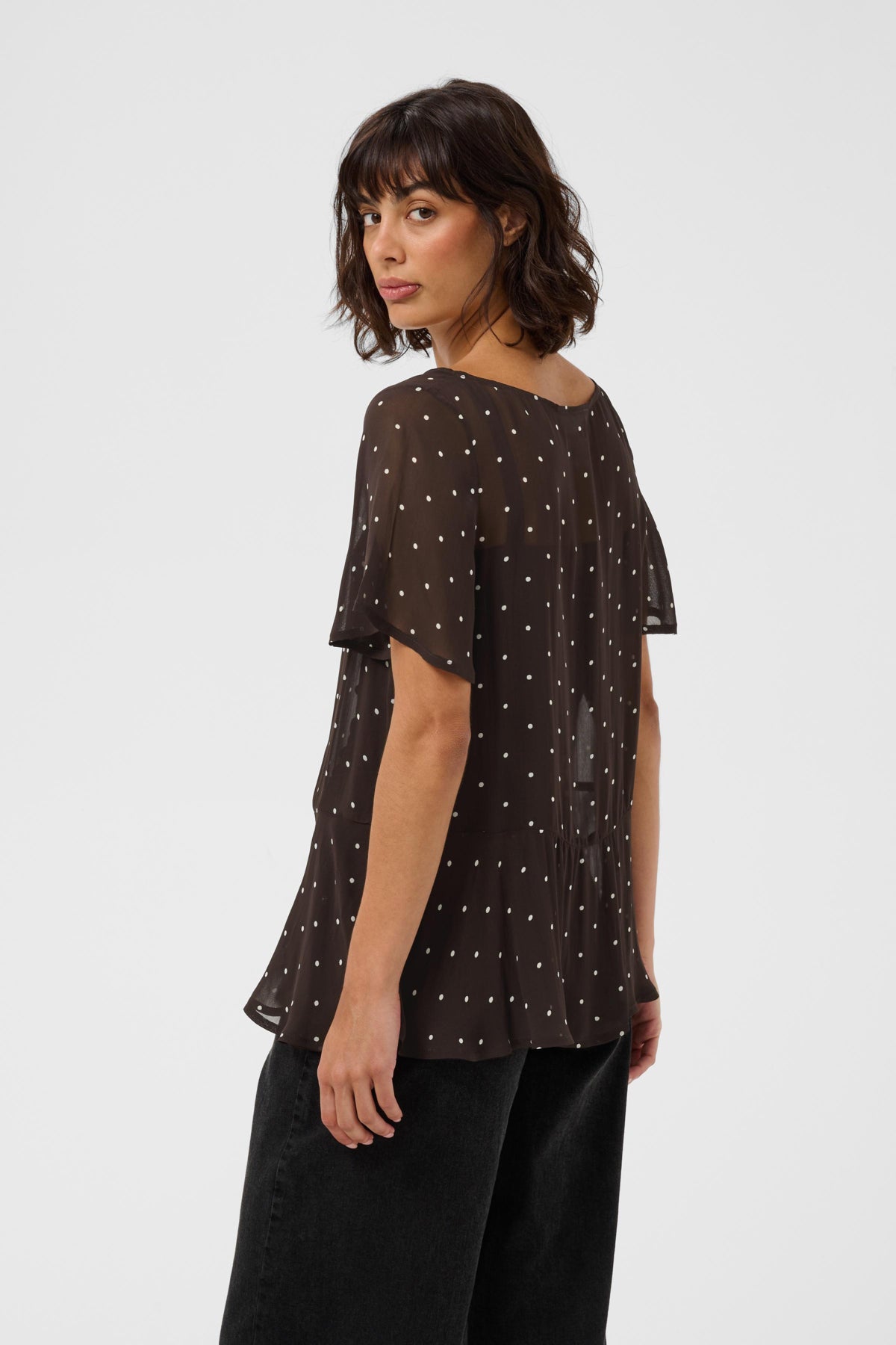 Part Two Dusine Blouse - Brown