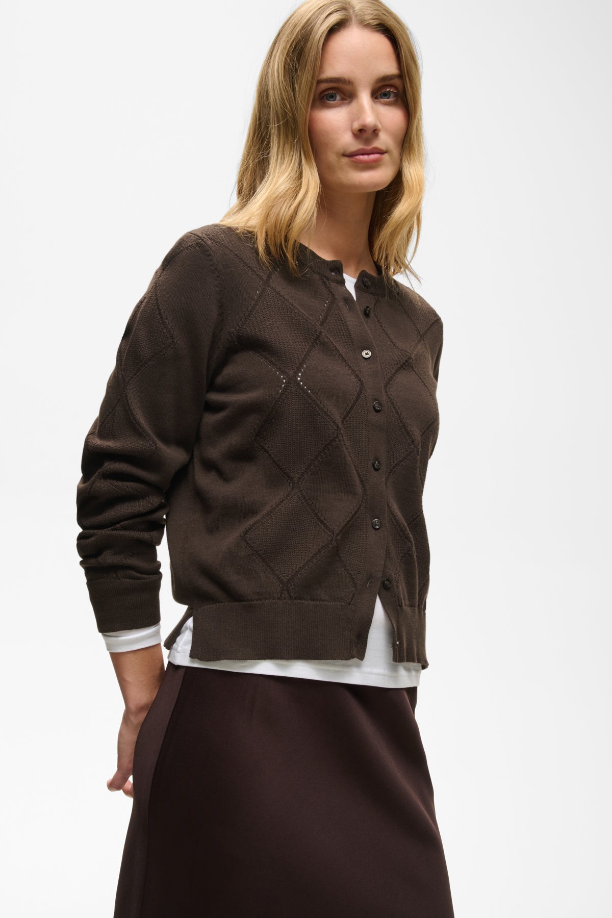 Part Two Cianna Cardigan - Brown
