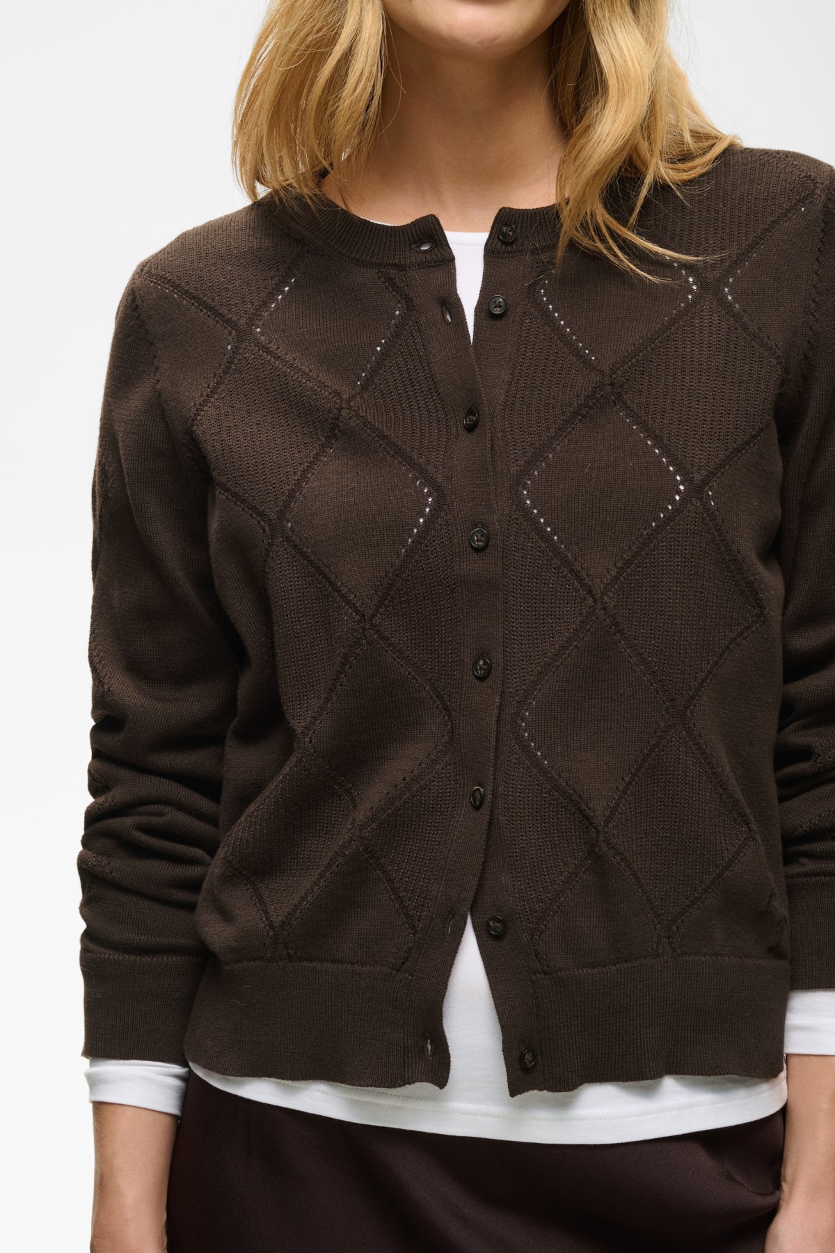 Part Two Cianna Cardigan - Brown