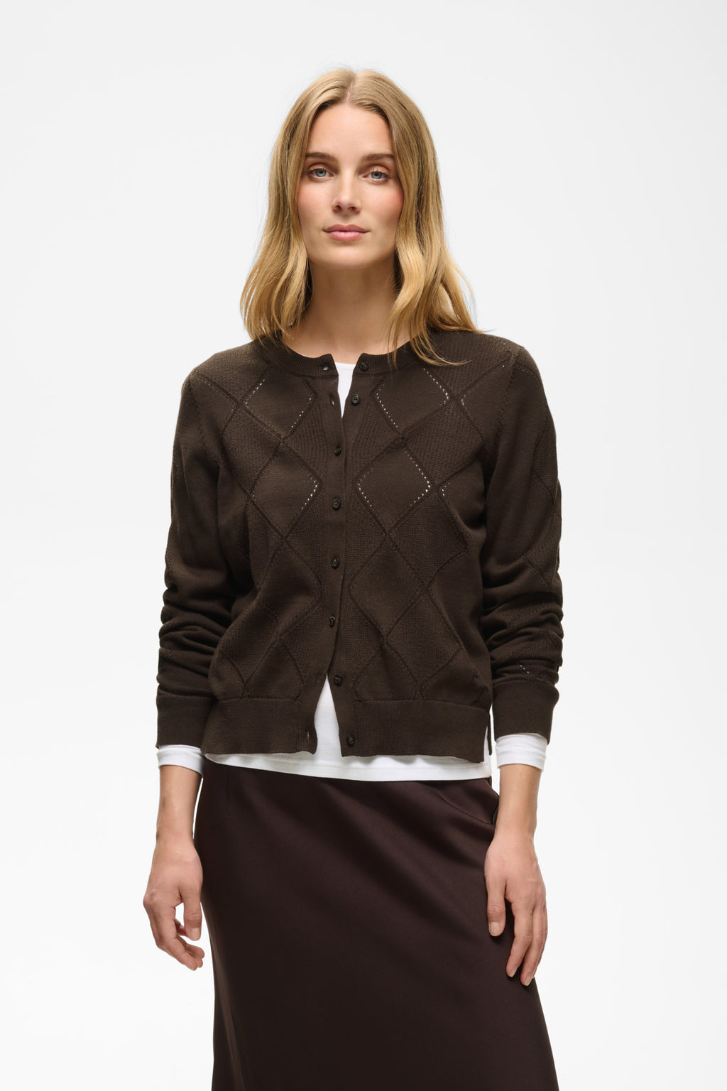 Part Two Cianna Cardigan - Brown
