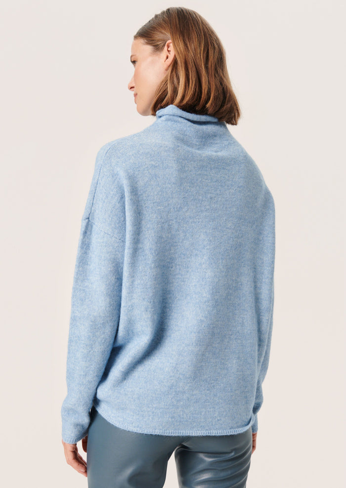 Soaked In Luxury Miya Jumper - Faded Denim