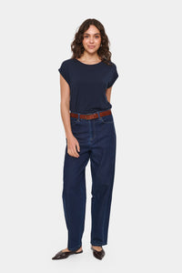 Saint Tropez Adelia T-Shirt - Navy