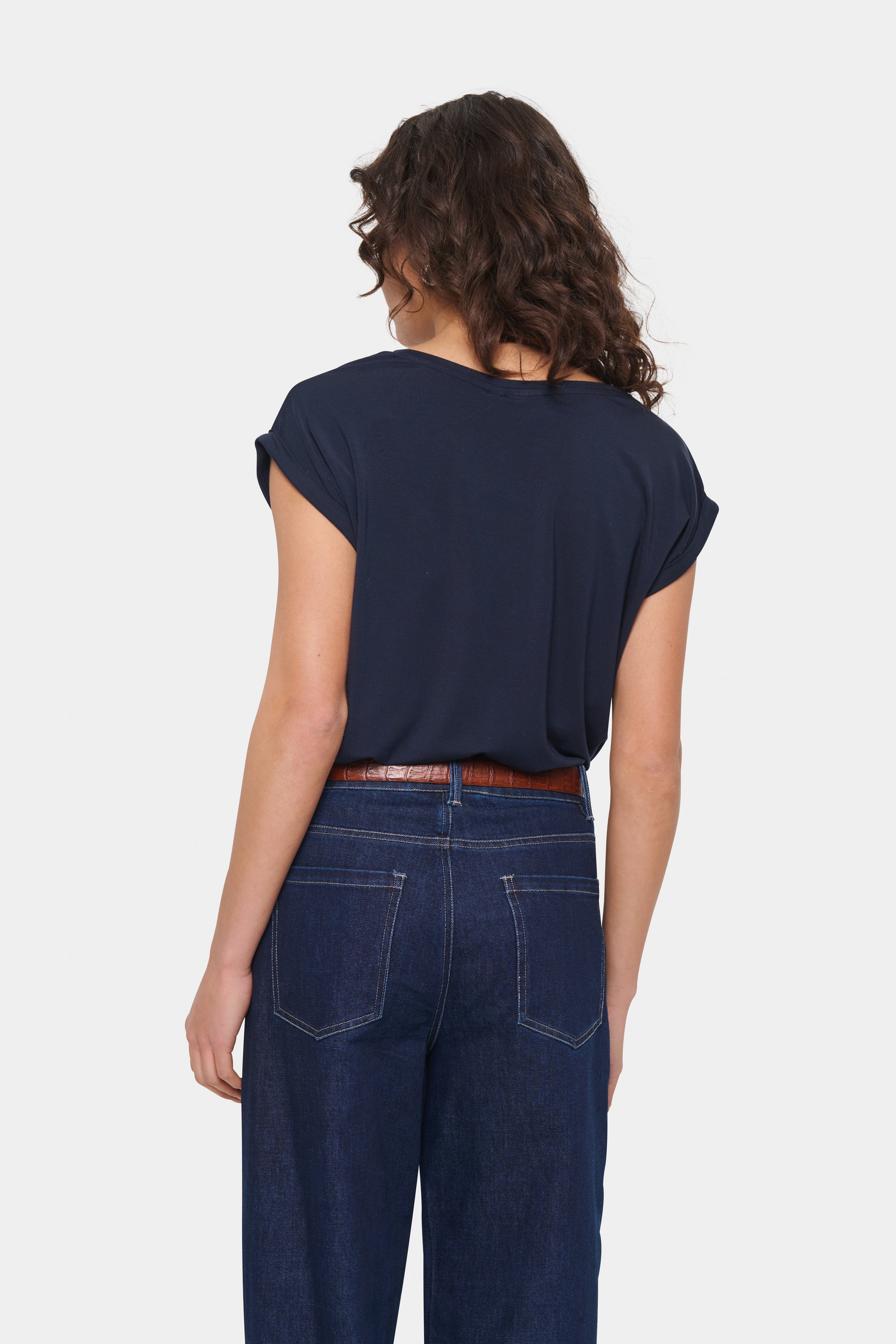Saint Tropez Adelia T-Shirt - Navy