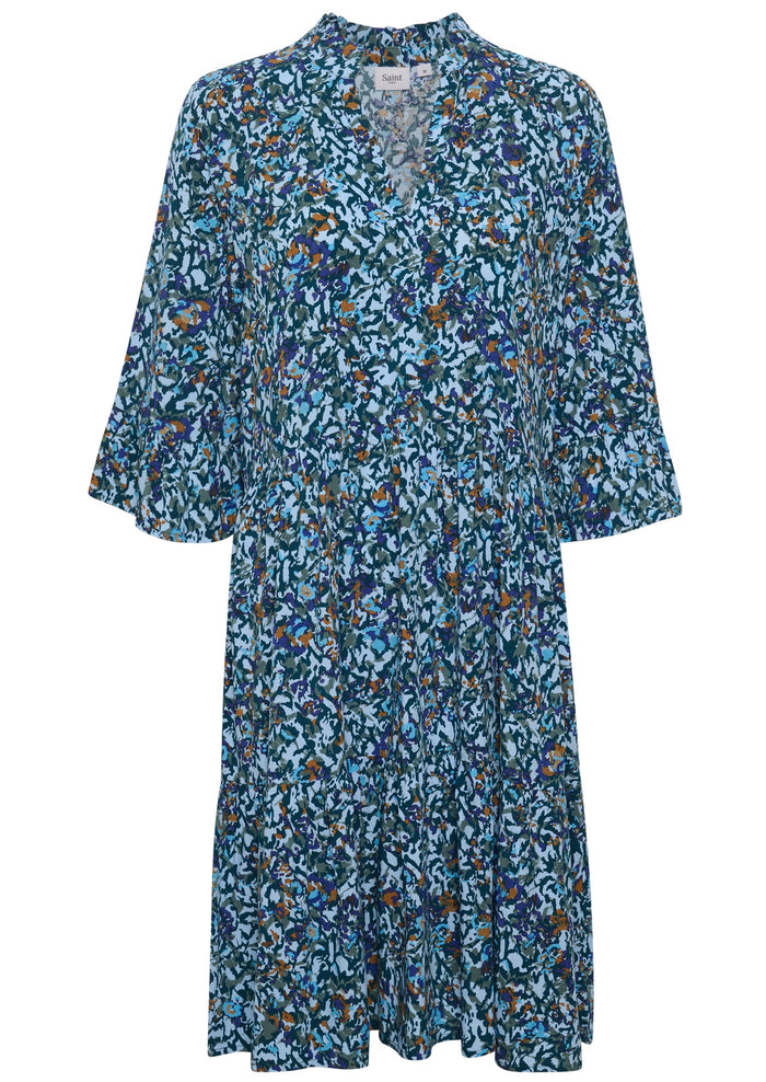 Saint Tropez Eda Dress - Cashmere Blue