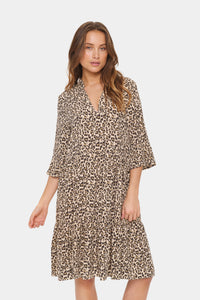 Saint Tropez Eda Dress - Leopard