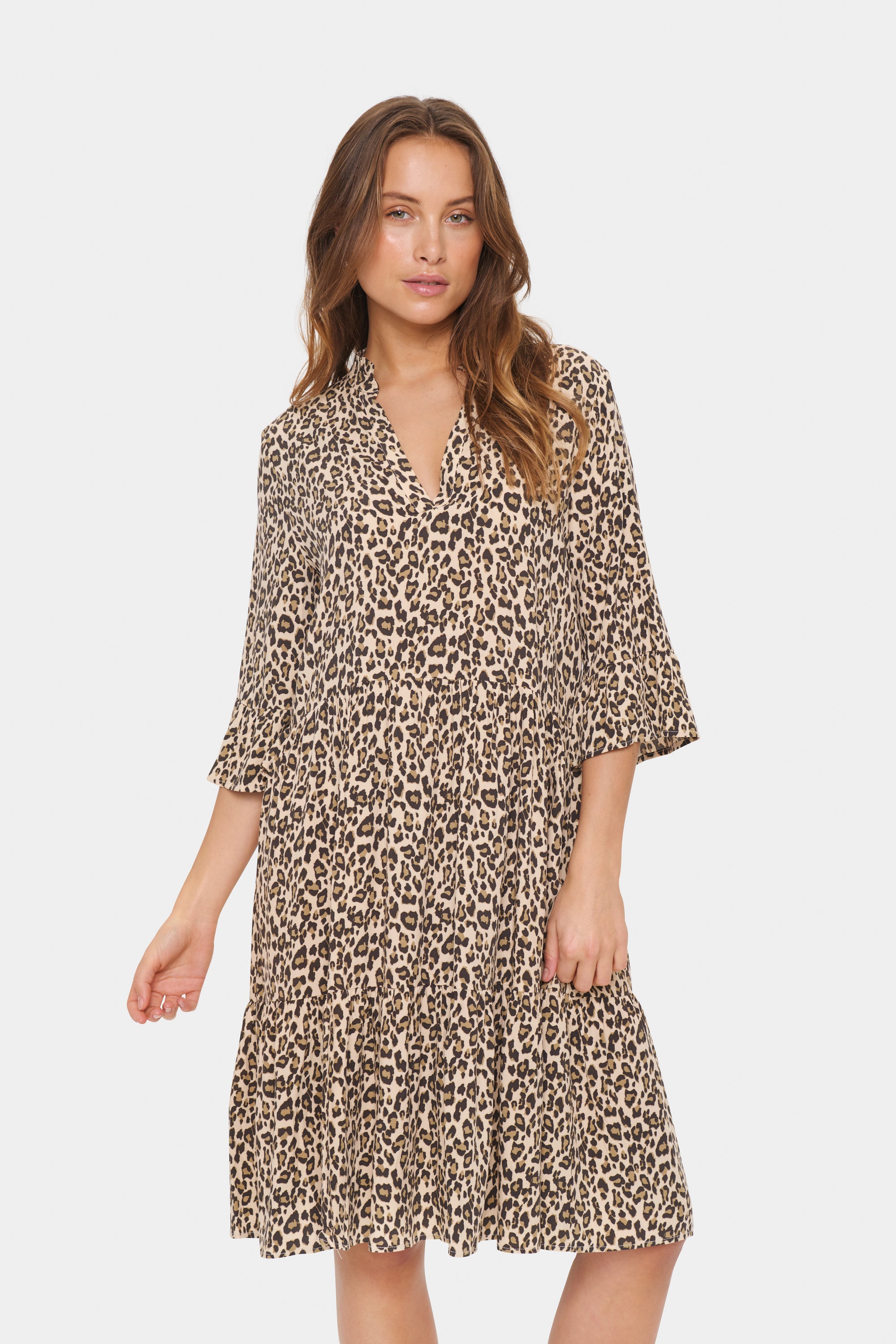 Saint Tropez Eda Dress - Leopard