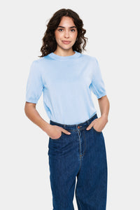 Saint Tropez Mila Jumper - Pale Blue
