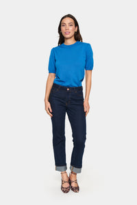 Saint Tropez Mila Jumper -  Blue