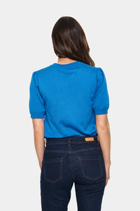 Saint Tropez Mila Jumper -  Blue