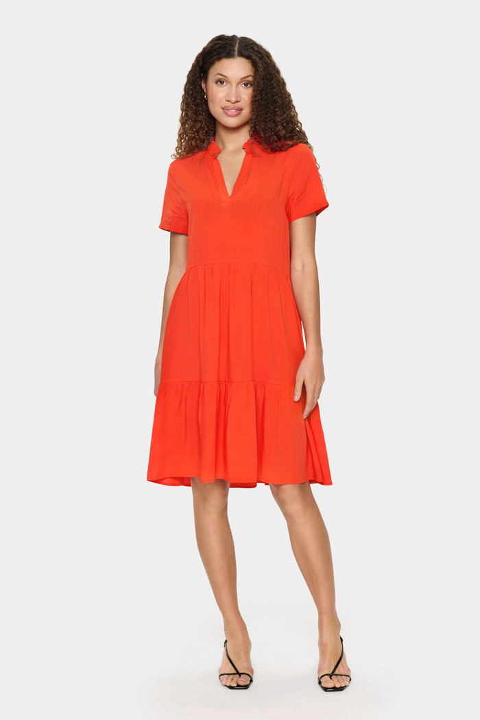 Saint Tropez Eda Dress - Red