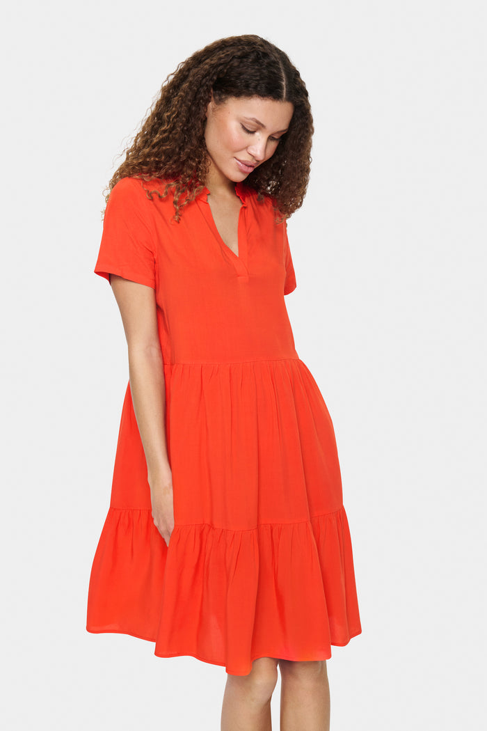 Saint Tropez Eda Dress - Red