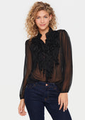 Saint Tropez Lilja Blouse -Black