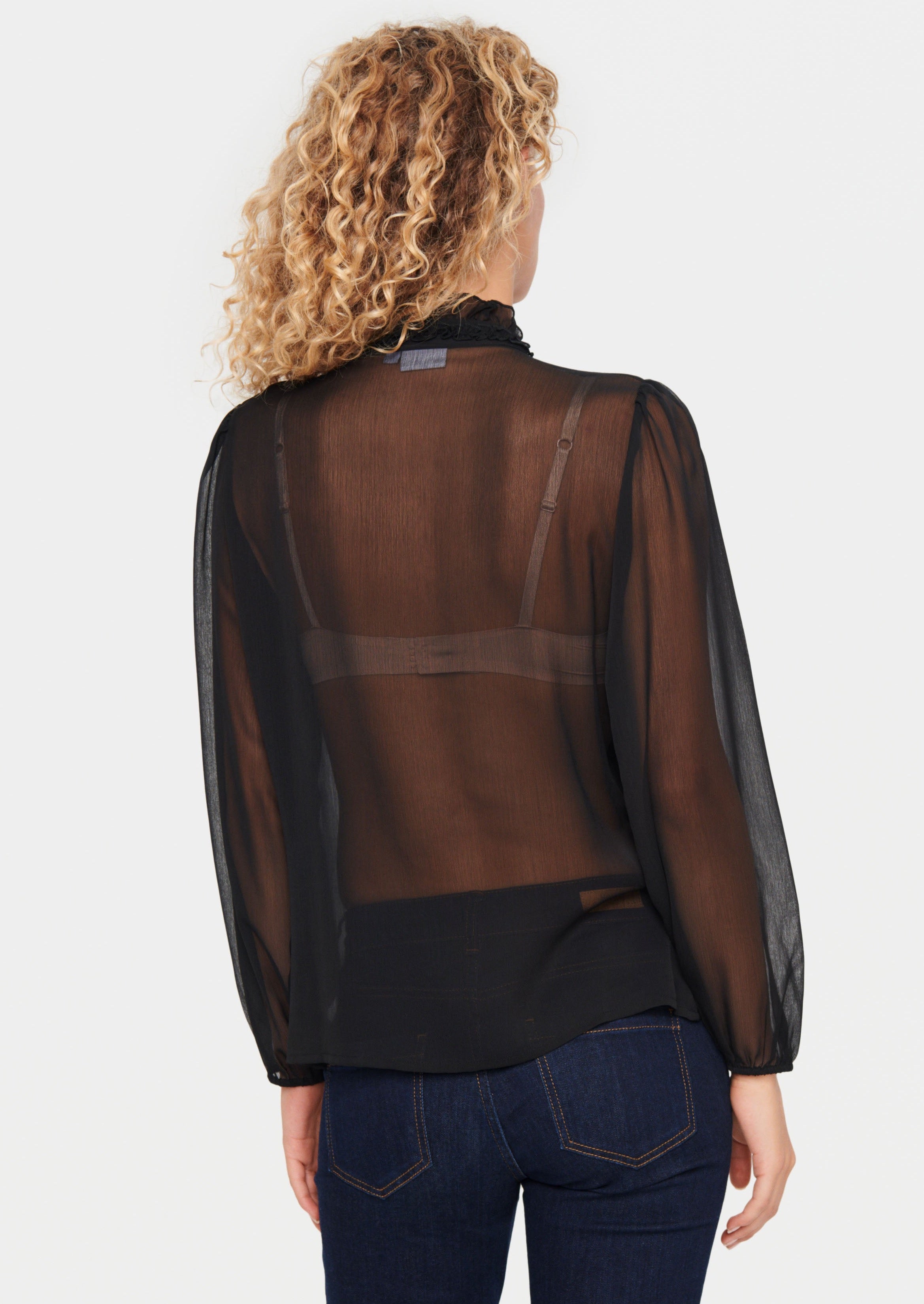 Saint Tropez Lilja Blouse -Black