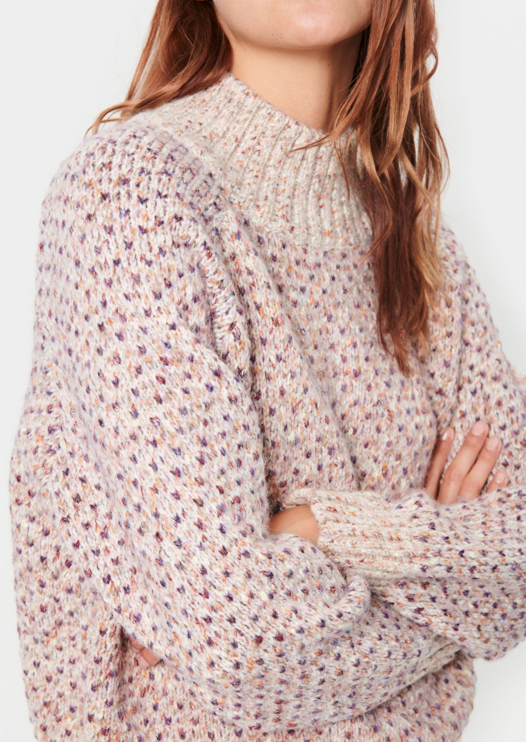 Saint Tropez Anna Jumper - Petunia
