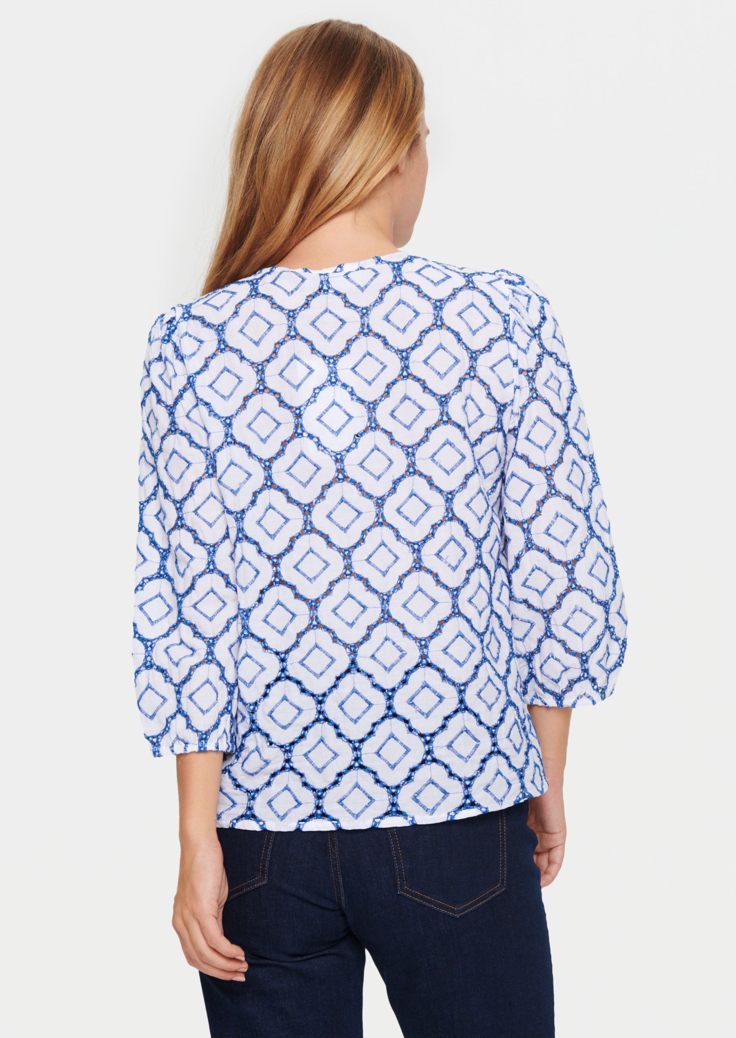 Saint Tropez Ceze Blouse - Dutch Blue