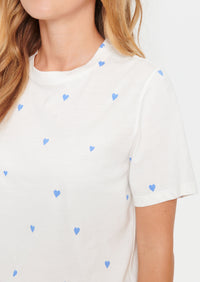 Saint Tropez Dagni T-Shirt - Blue Hearts