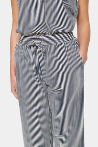 Saint Tropez Zalinda Stripe Trousers - Black