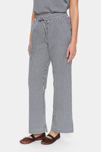 Saint Tropez Zalinda Stripe Trousers - Black