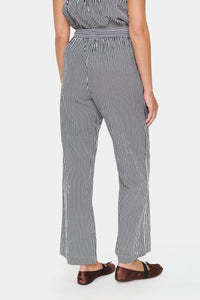 Saint Tropez Zalinda Stripe Trousers - Black
