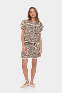 Saint Tropez Kirby Blouse - Leo