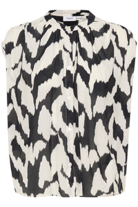 Saint Tropez Kelsie Blouse - Black