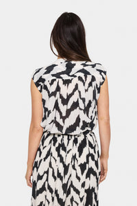 Saint Tropez Kelsie Blouse - Black