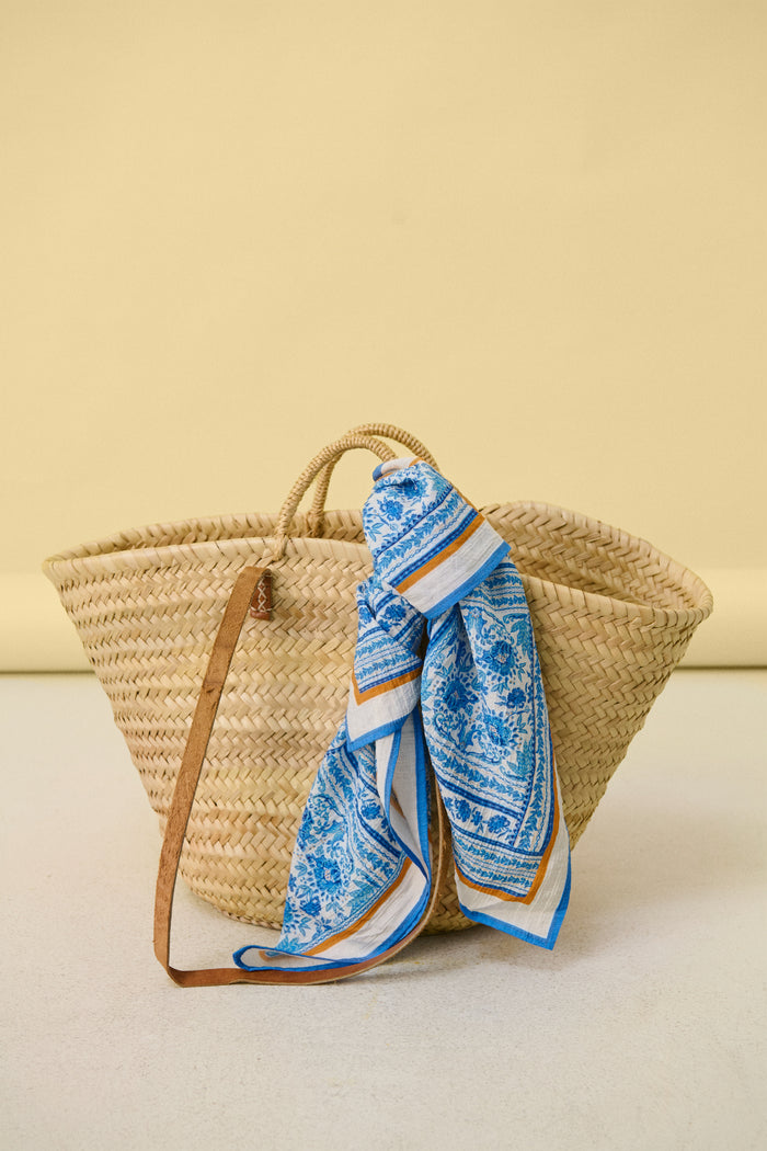 Saint Tropez Kaisa Scarf - Blue Tile