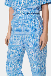 Saint Tropez Kaisa Pants - Blue Tile