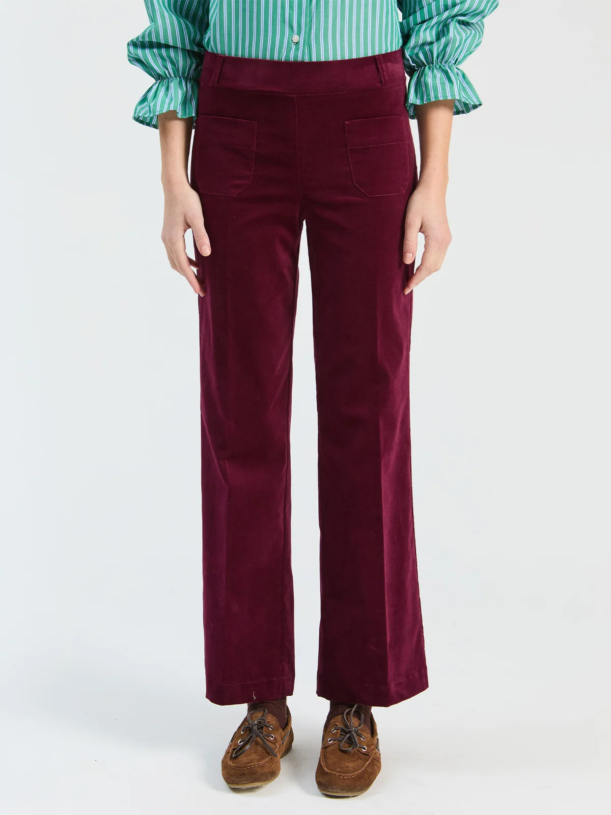 Vilagallo Mila Burdeos Trousers