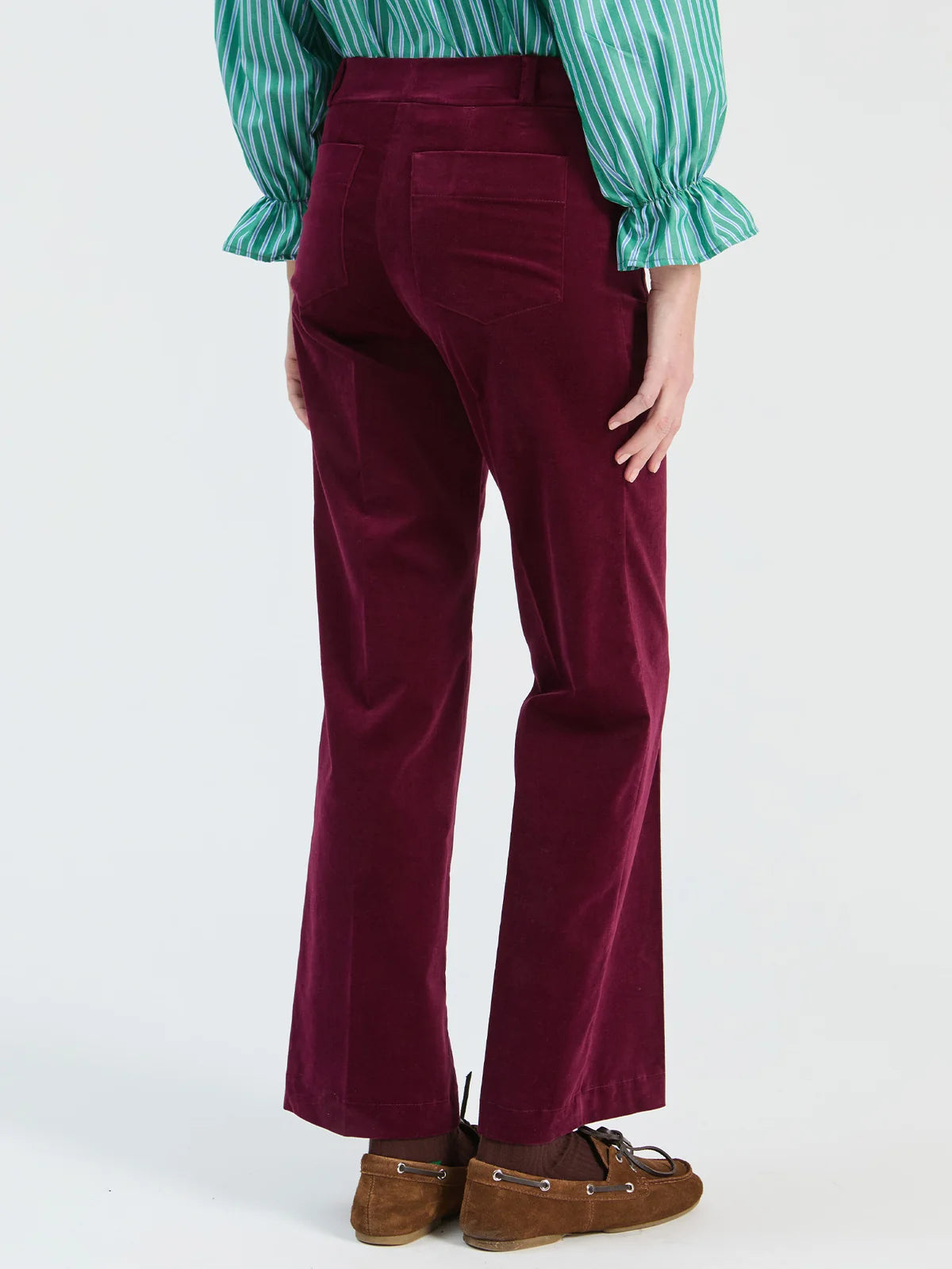 Vilagallo Mila Burdeos Trousers