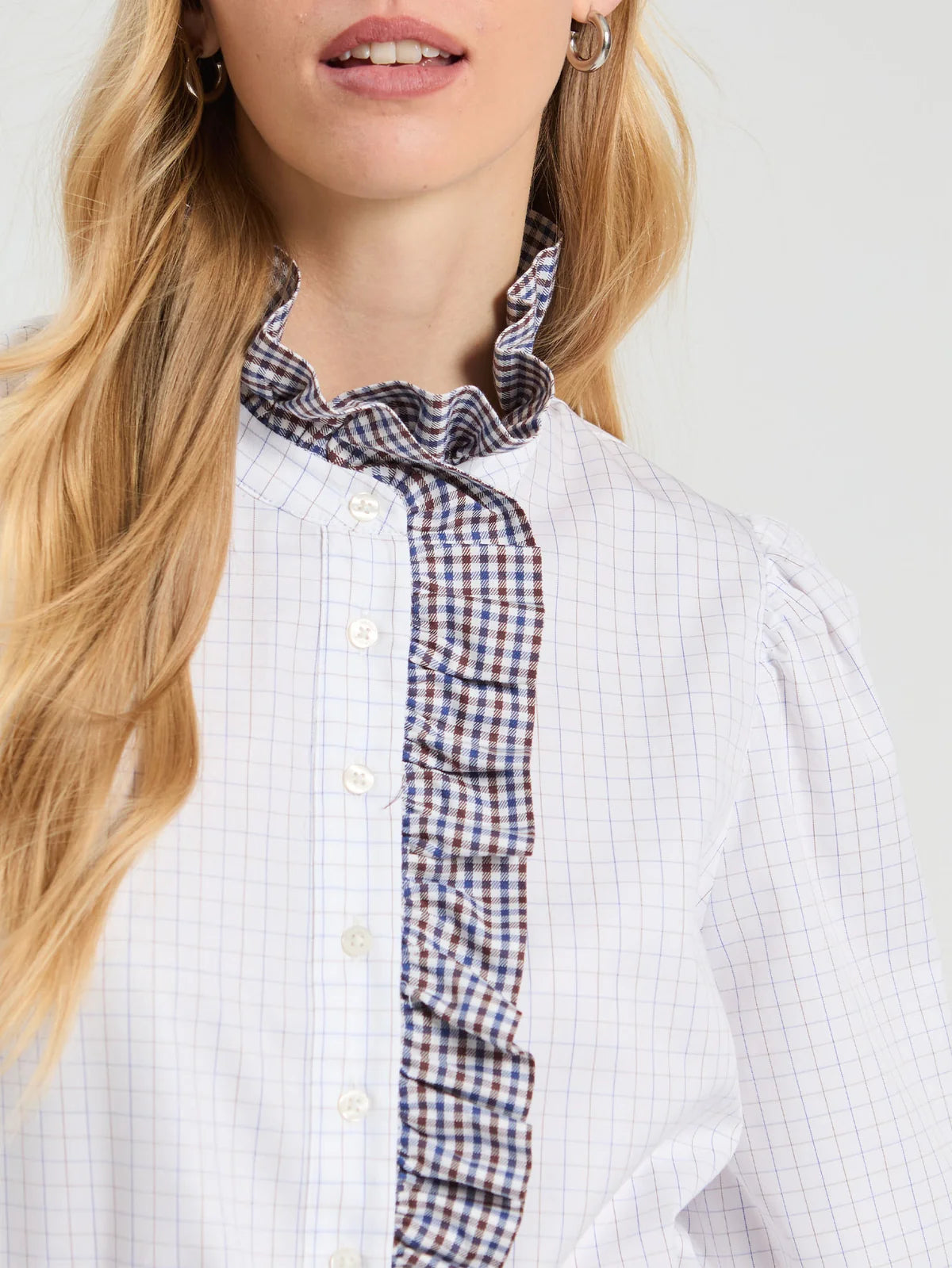 Vilagallo Square Check Shirt
