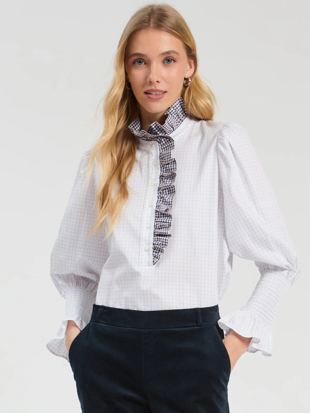 Vilagallo Square Check Shirt