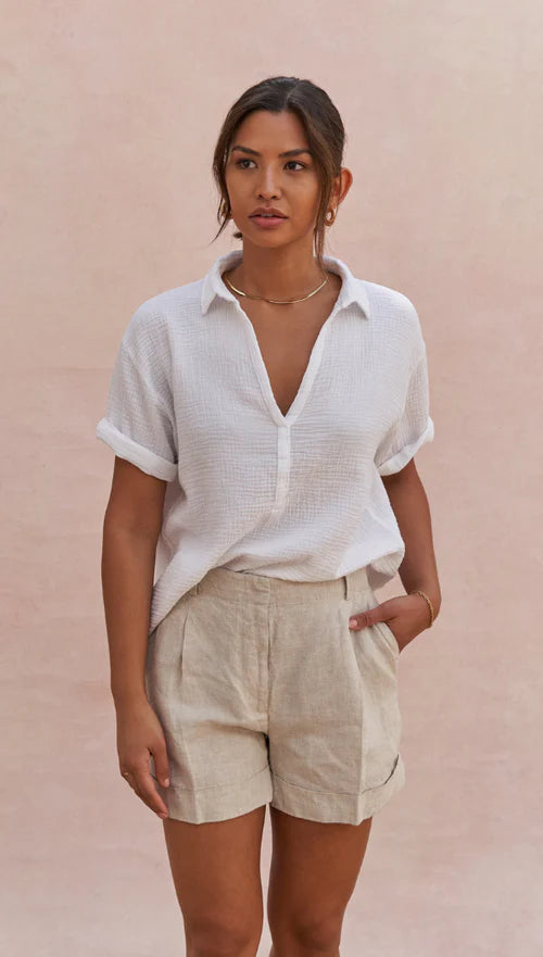 Charli Mariana Shirt - White
