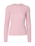 Selected Toledo Knit T-Shirt - PInk