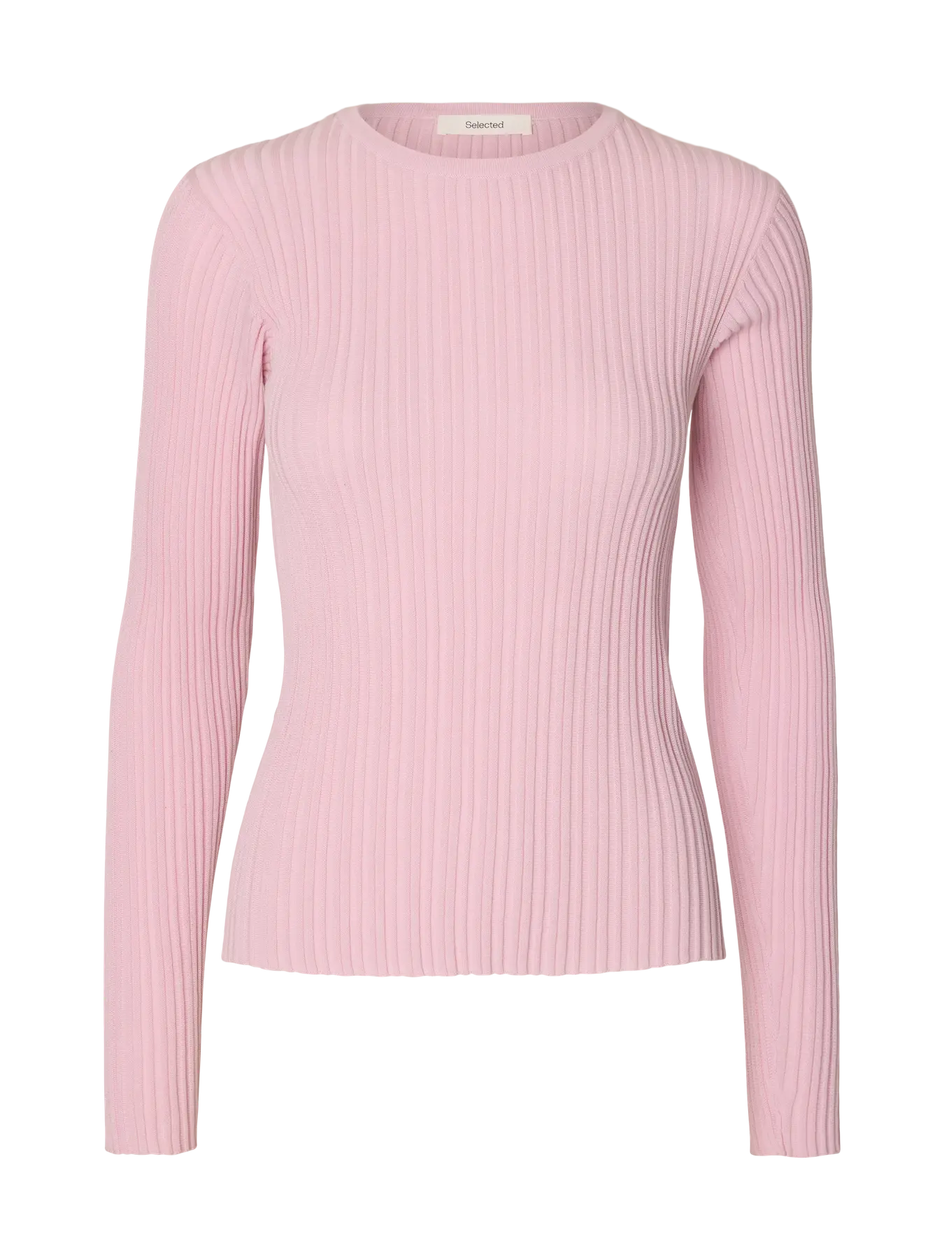 Selected Toledo Knit T-Shirt - PInk