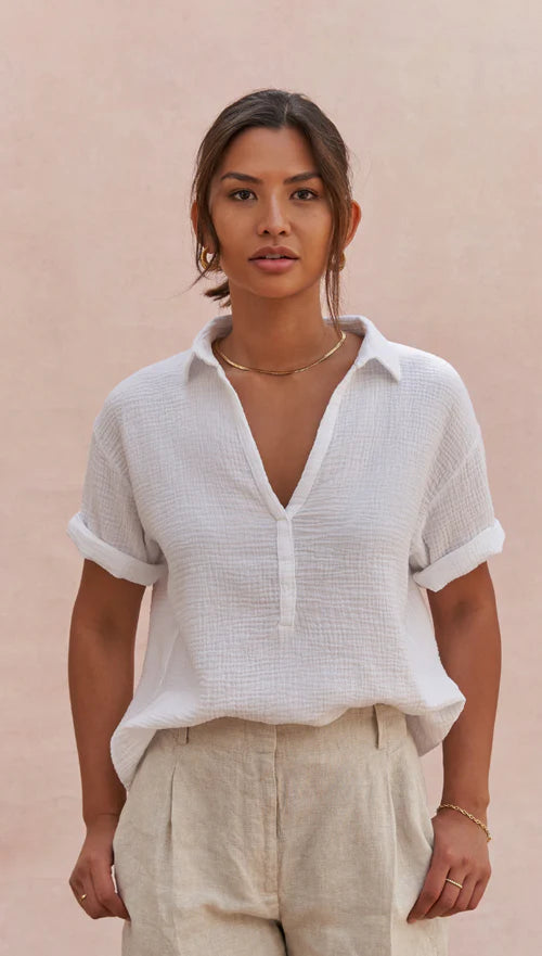 Charli Mariana Shirt - White