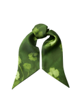 Selected Femme Silk Scarf - Lint Green