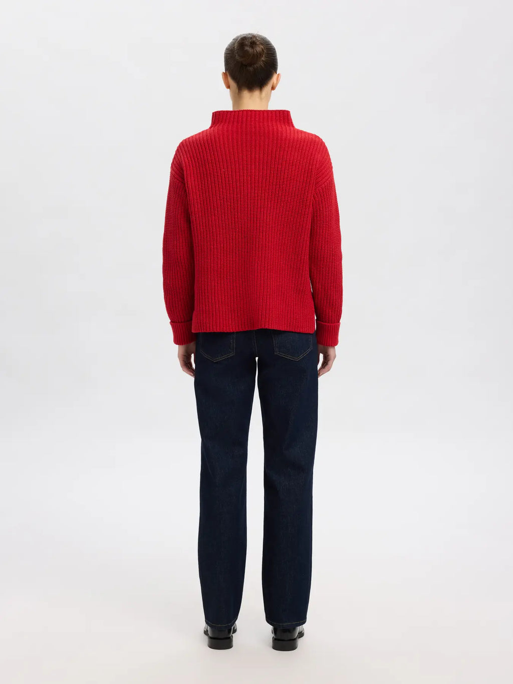 Selected Femme Selma Jumper - Red
