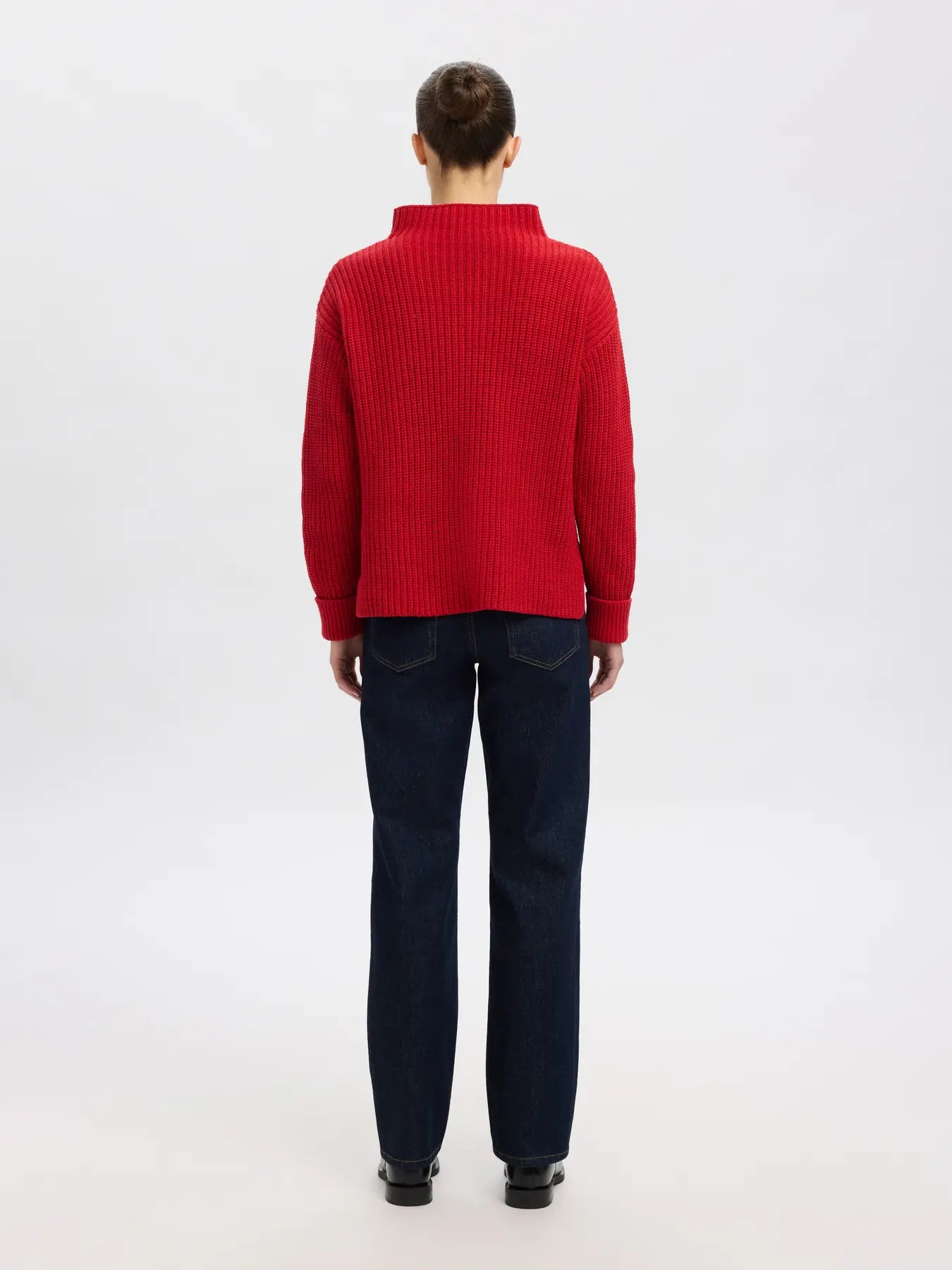 Selected Femme Selma Jumper - Red