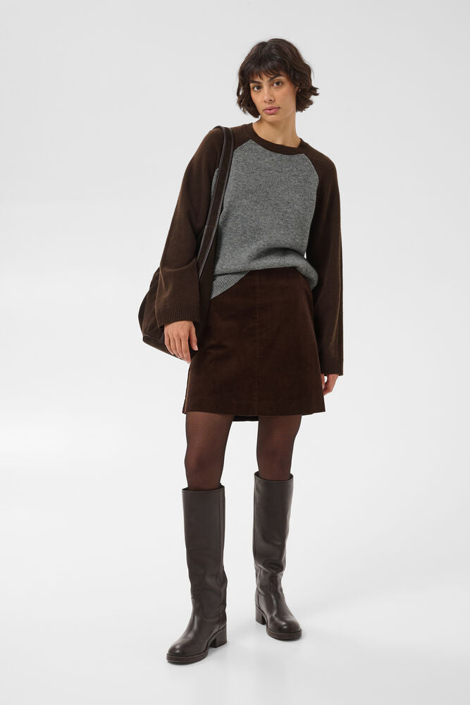 Part Two Cleo Raglan Jumper - Grey