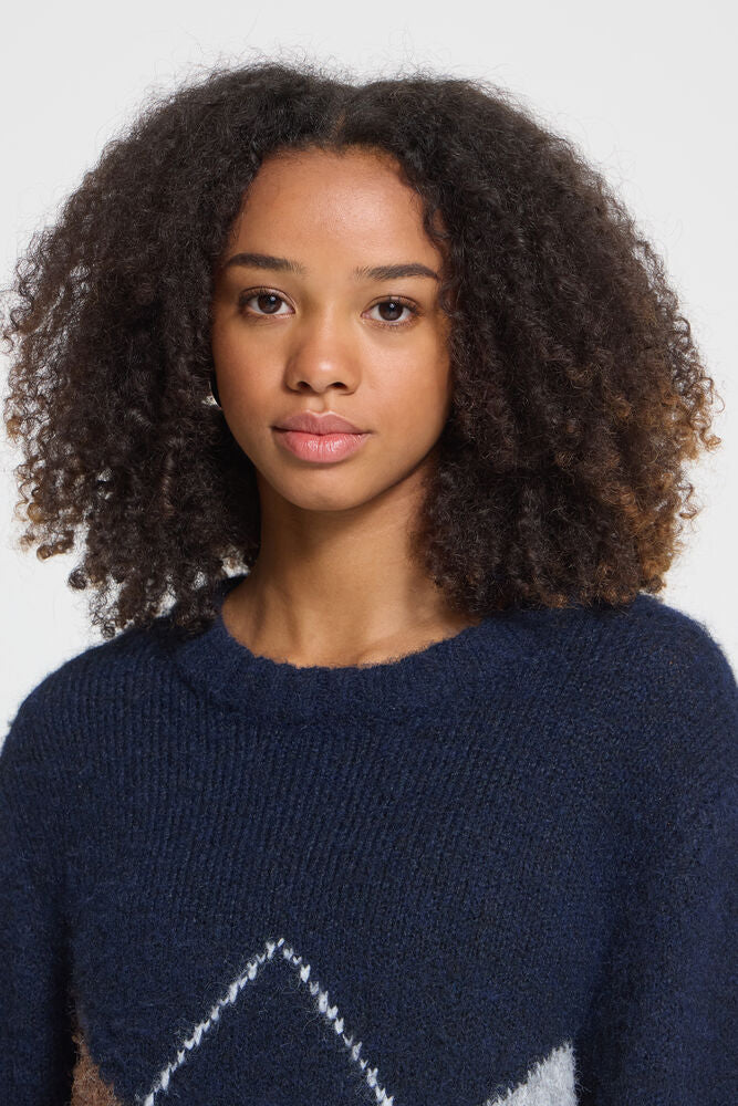 Ichi Bayana Jumper - Navy